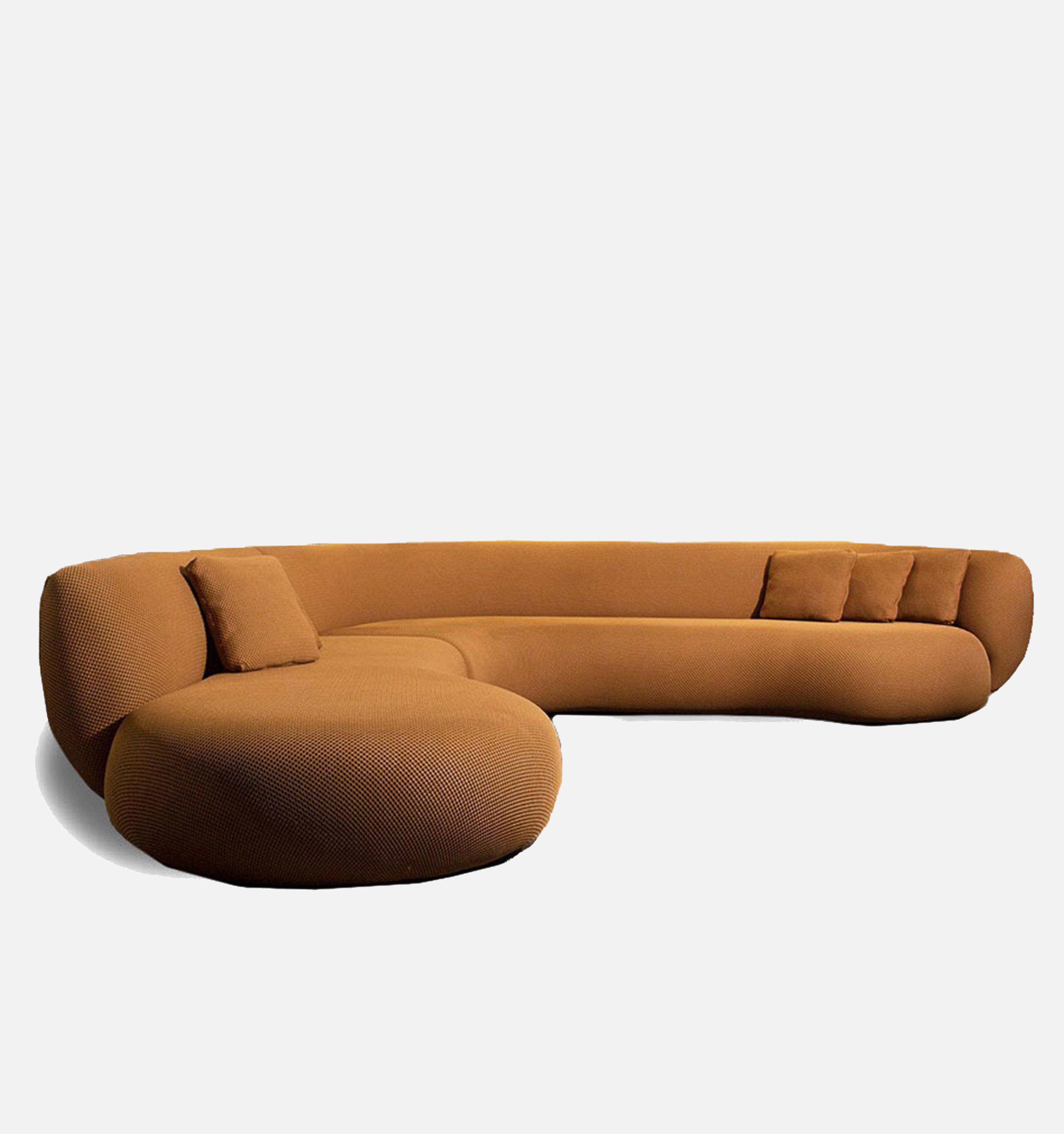 Napolis Modern Curved Modular Sectional Sofa
