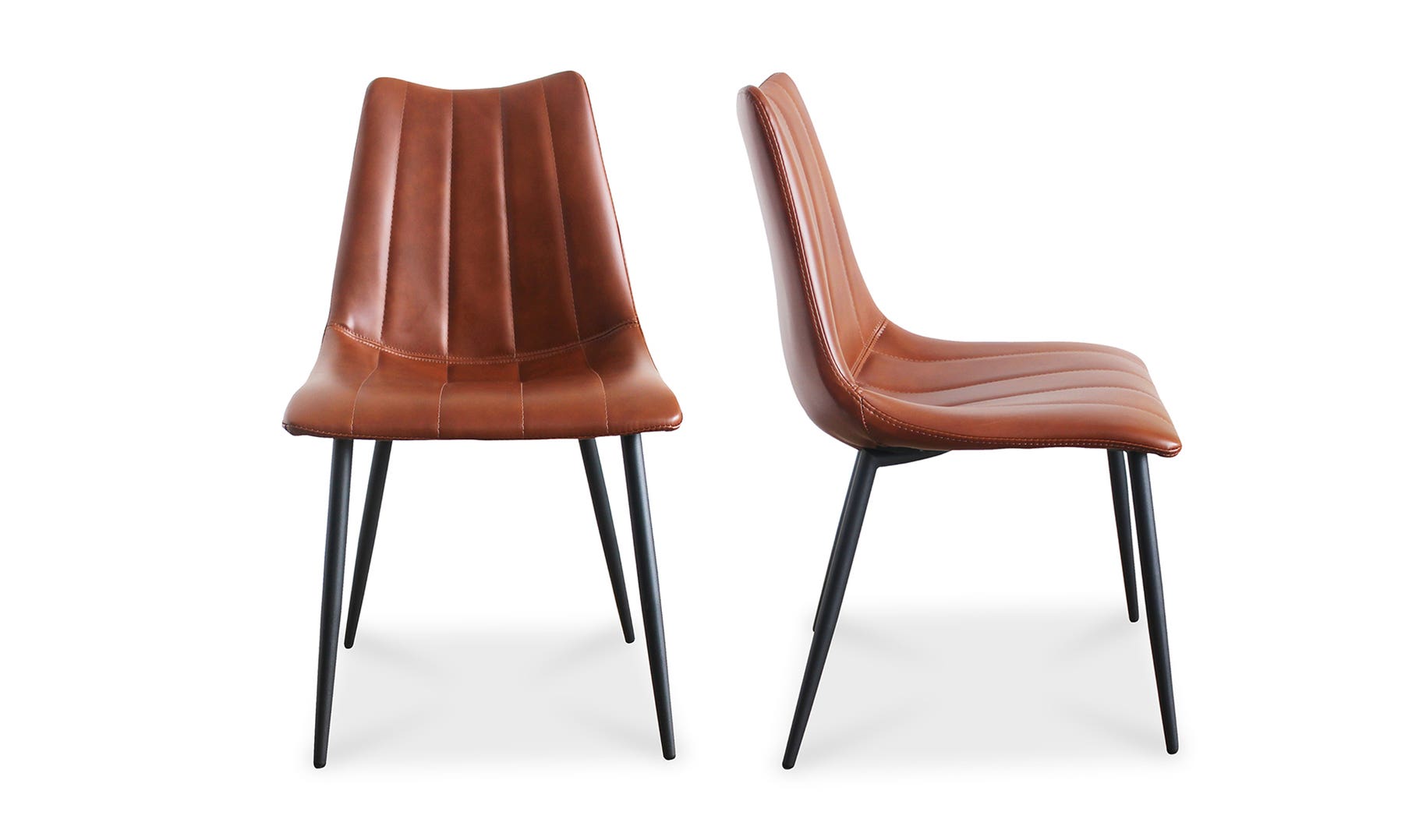 Alibi Dining Chair, Brown, Set Of Two