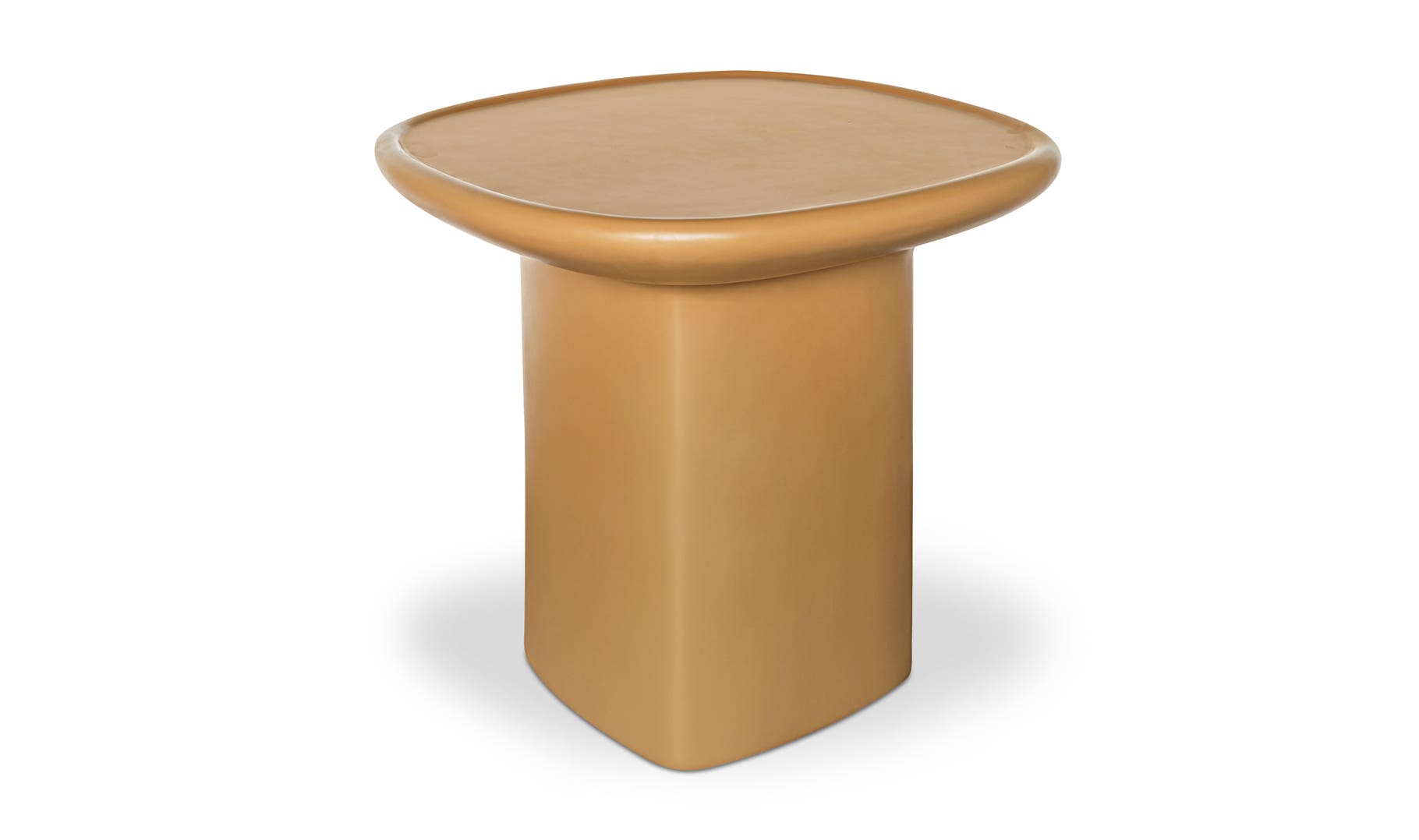 Manon Outdoor Side Table, Deep Yellow