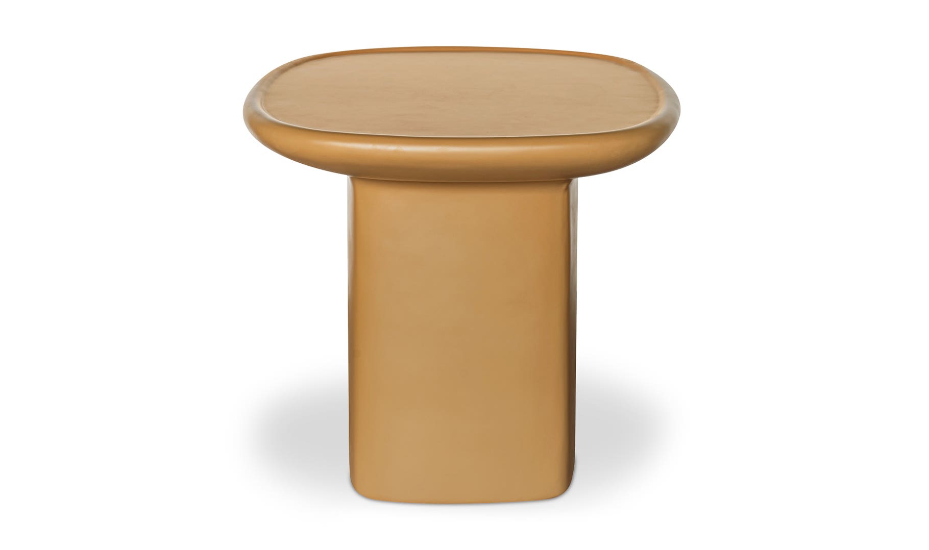 Manon Outdoor Side Table, Deep Yellow