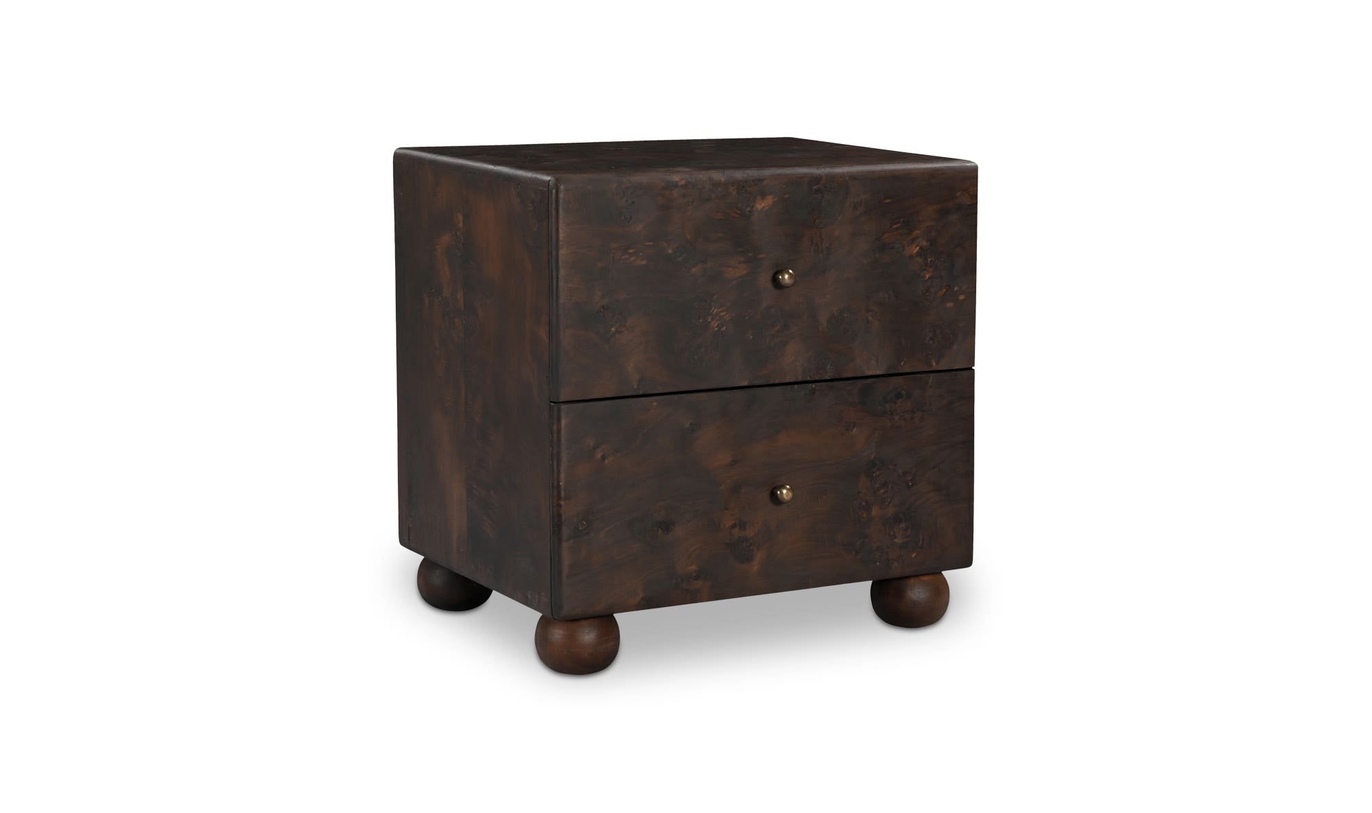 York Nightstand Dark Brown - Daniel House Club