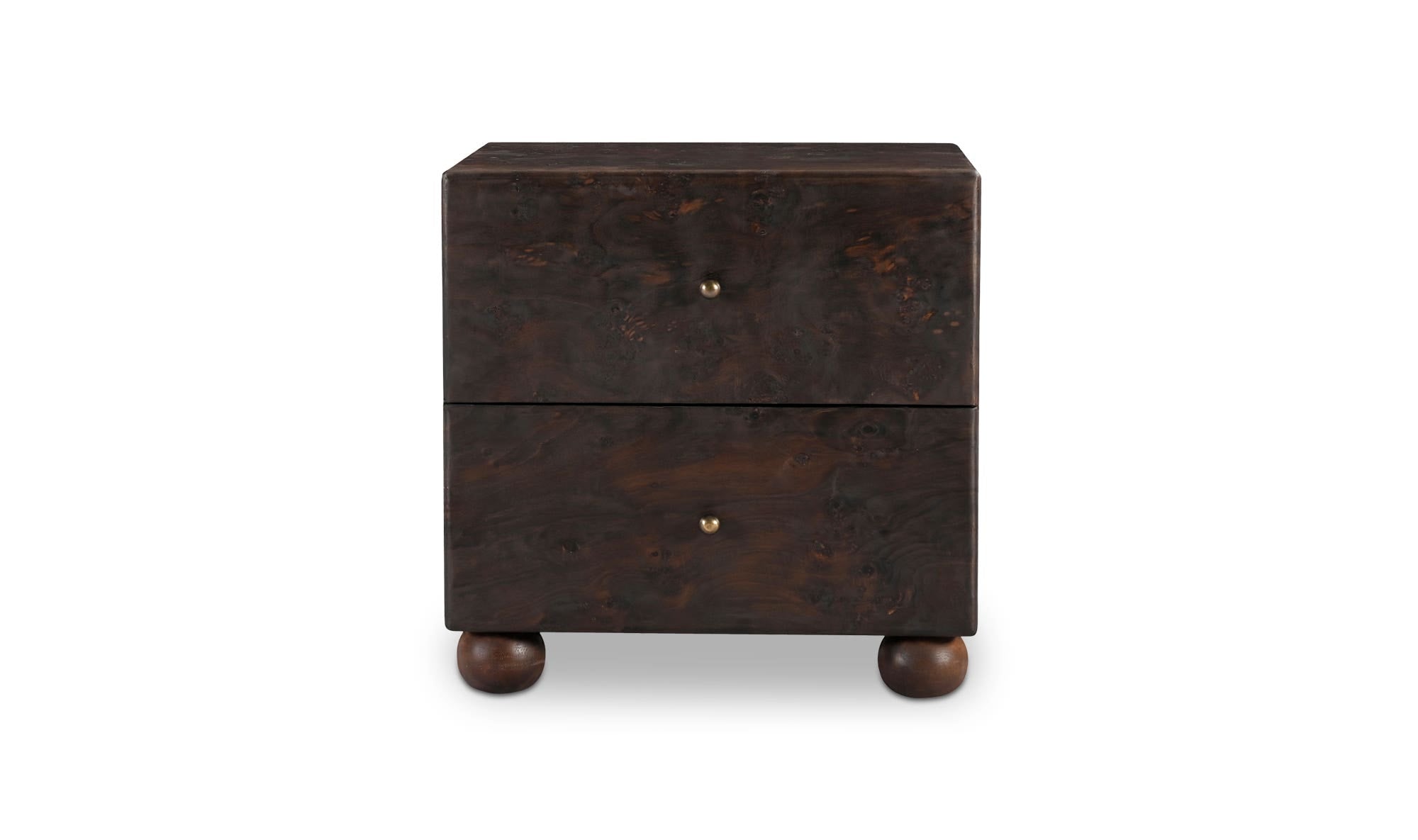 York Nightstand Dark Brown - Daniel House Club