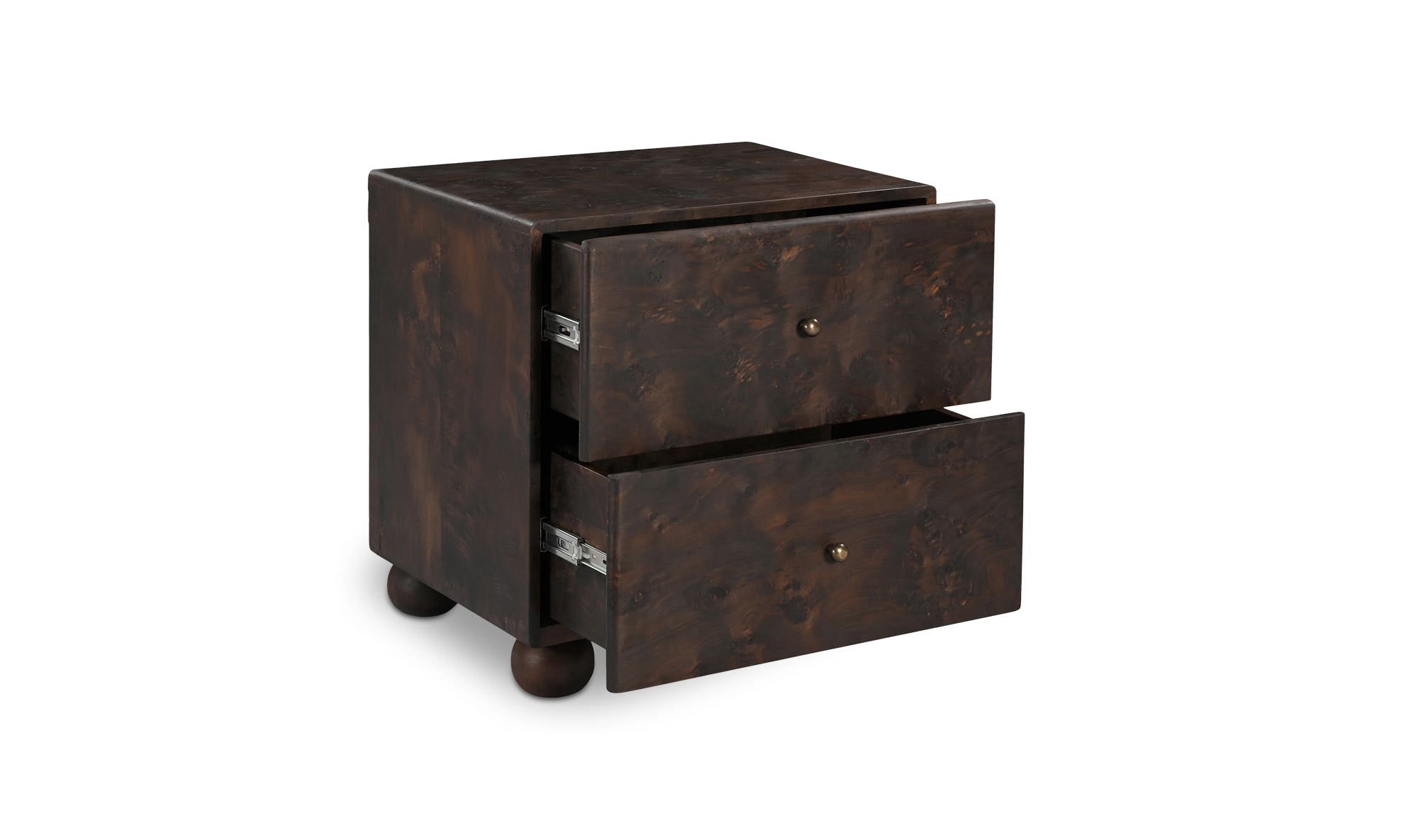 York Nightstand Dark Brown - Daniel House Club