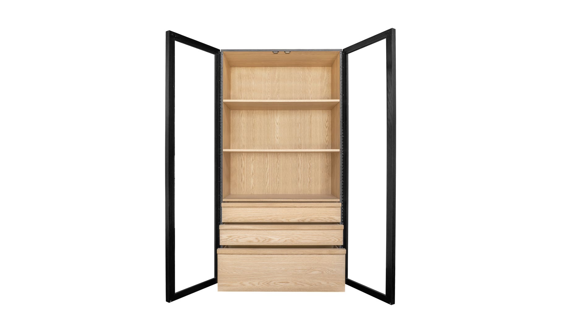 Charlotte Tall Cabinet Black
